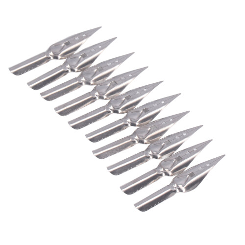 Calligraphy Nib Flexible Application High Performance Durable Material Nib Tip ReplacementTriangular Hole Tip 1