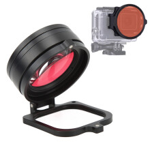 Objectif macro pour GoPro Hero 9 avec filtre de plongée HD 16x & capuchon d'objectif 58 mm
