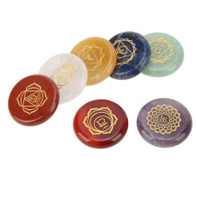 Pietre Chakra 7 Chakra Aura Set Ametista Topazio