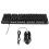 D500 Tastiera USB a 104 tasti e mouse, nero 14