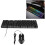 D500 Tastiera USB a 104 tasti e mouse, nero 16