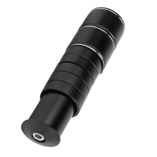 Extensor de potencia para horquilla, 13 cm, aluminio, negro 2