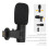 MIC 06 Mini microfono da 3,5 mm Nero 53 g per Live Vlog 3