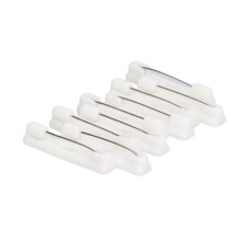 200Pcs Name Plastic Pins Enough Quantity Easy to Use Practical Safety Bar Pins for DIY Brooch Jewelry Making Sewing