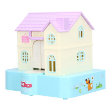 Fortune Dog Blu Scatola Salvadanaio 14,5  12  13 cm