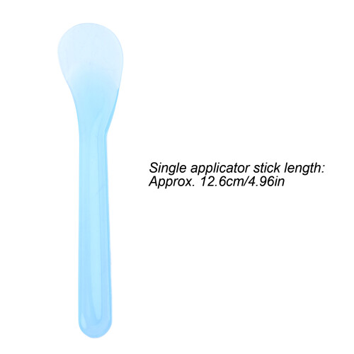 100 pezzi di spatole cosmetiche usa e getta da 12,6 cm Blu 2