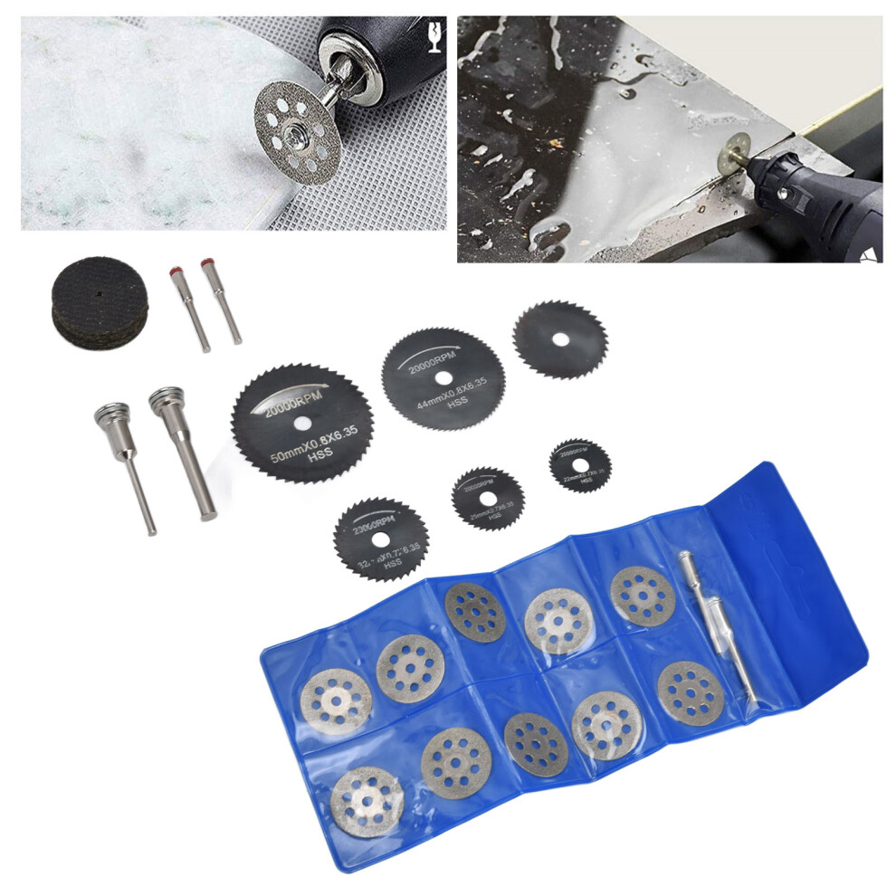 32Pcs Cutting Wheel Set Hss Circular Saw Blades Resin Cutting Discs Diamond Cutter Wheels 9461322031010