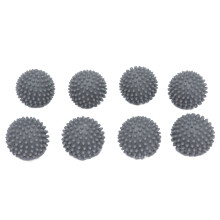 8 pezzi di palline in silicone per asciugatrice - 6 cm, 2,4 in, 242 g
