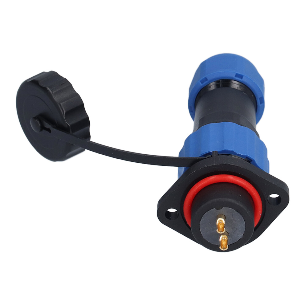 Sp16 Flange Waterproof Aviation Plug Socket Ip68 Male And Female Butt Joints Flange Waterproof Connector2 Cores (380V 10A) 8721322033041