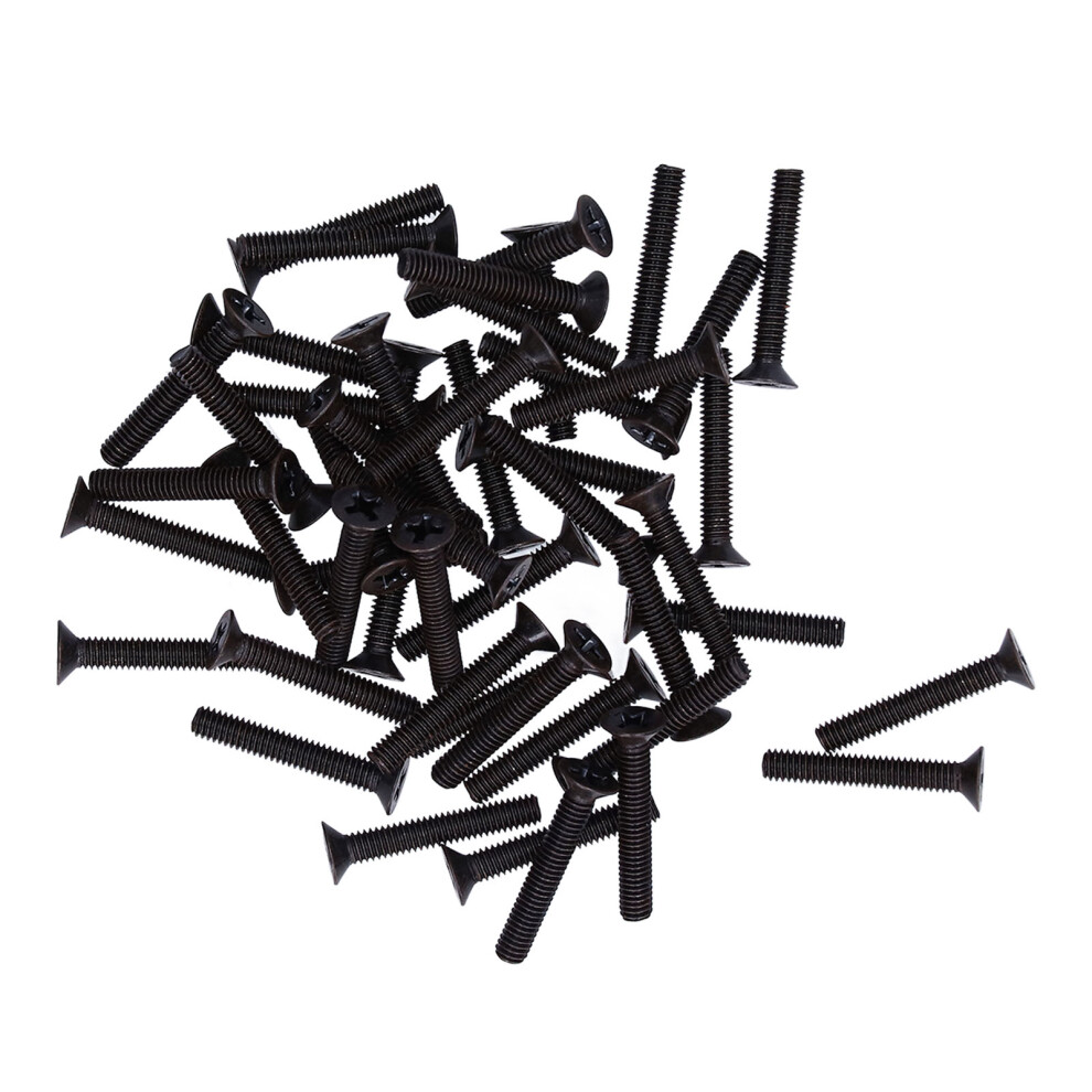 50Pcs Countersunk Screw Flat Cross M4 A2â70 Connection Part For Repair Maintenancem4x25 4951322034883