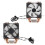 Raffreddatore CPU RGB DirectContact a sei tubi 90x25mm,38CFM 16