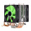 Ventilateur CPU double 90 mm, 4 caloducs, 3 broches, vert, 38CFM 2