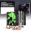 Ventilateur CPU double 90 mm, 4 caloducs, 3 broches, vert, 38CFM 10