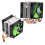 Ventilateur CPU double 90 mm, 4 caloducs, 3 broches, vert, 38CFM 16