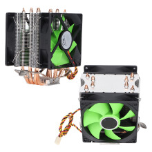 4 tubi a calore 90x90x25mm ventola CPU verde 3-pin, 38 CFM