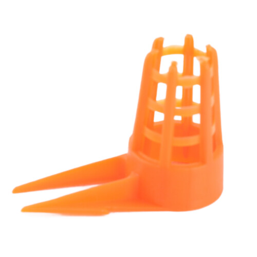 20 pezzi di gabbie per regine delle api piccole in plastica trasparente 26x25mm 2
