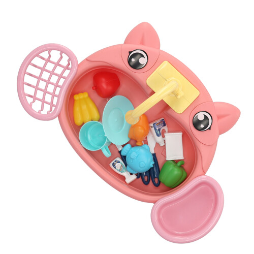 Ensemble de jouets pour évier - Plastique et métal, 2xAA 3+ 2