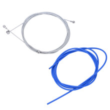 Ensemble câble et gaine de frein de 5 mm, 2,5 m, bleu, 1 pièce