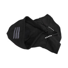 Salopette da ciclismo invernale calda con copricapo integrale per il viso Nero F