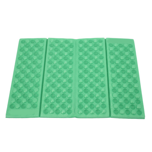 Coussin de siège pliant en EVA, 38,5  27  1 cm, vert gazon 1