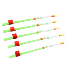 5 pièces embout supérieur ABS 10,4 cm pour canne à pêche sur glace d'hiver