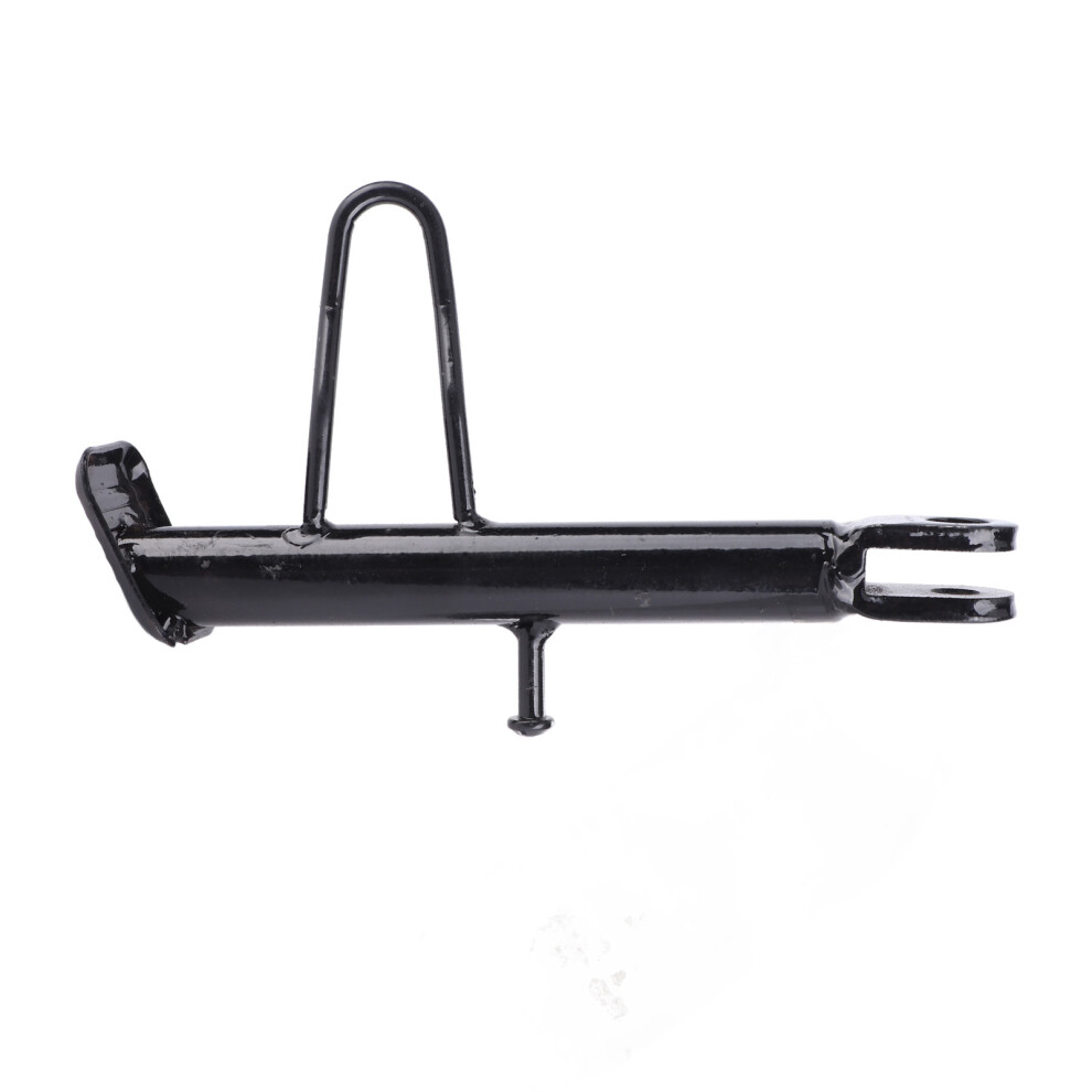 Motorcycle Kickstand Stainless Steel Nonslip Parking Foot Support For Scooter18cm Black 4601322041359