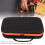 Tool Pouch Bag Tool Backpack Oxford Fabric Accessory Storage Case for Electric Grinder DrillLong Type 9