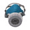 Semimaschera respiratoria 183 g 6,5 oz silicone+ABS 3