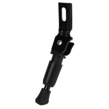 Béquille en acier inoxydable noire de 12 pouces pour vélo d'enfant