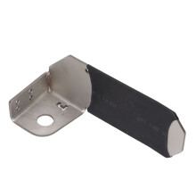 Soporte de antena de acero para Land Cruiser Prado plateado
