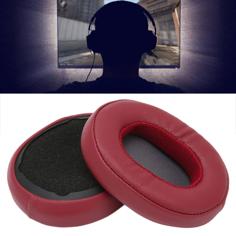 Protein Leather Replacement Ear Pads For Skullcandy Crusher 3.0 Wireless Hesh3 Ear Pads Repair Partswine Red 8161322044195