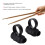 1 paio di bacchette per batteria Aid Silicone Controller nero 6