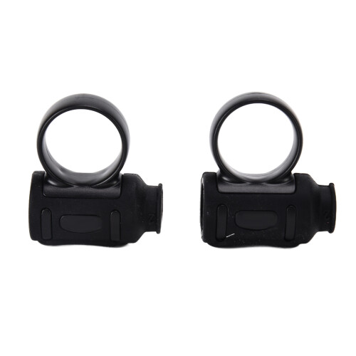 1 paio di bacchette per batteria Aid Silicone Controller nero 1
