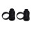 1 paio di bacchette per batteria Aid Silicone Controller nero 14