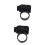 1 paio di bacchette per batteria Aid Silicone Controller nero 16