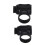 1 paio di bacchette per batteria Aid Silicone Controller nero 9