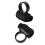 1 paio di bacchette per batteria Aid Silicone Controller nero 15