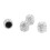 4 pezzi tappi valvole bling 15mm argento per auto e moto 9