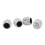 4 pezzi tappi valvole bling 15mm argento per auto e moto 11