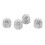 4 pezzi tappi valvole bling 15mm argento per auto e moto 13