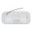 Luce interna a LED ovale da 12V 500 lm 3000K bianca 13