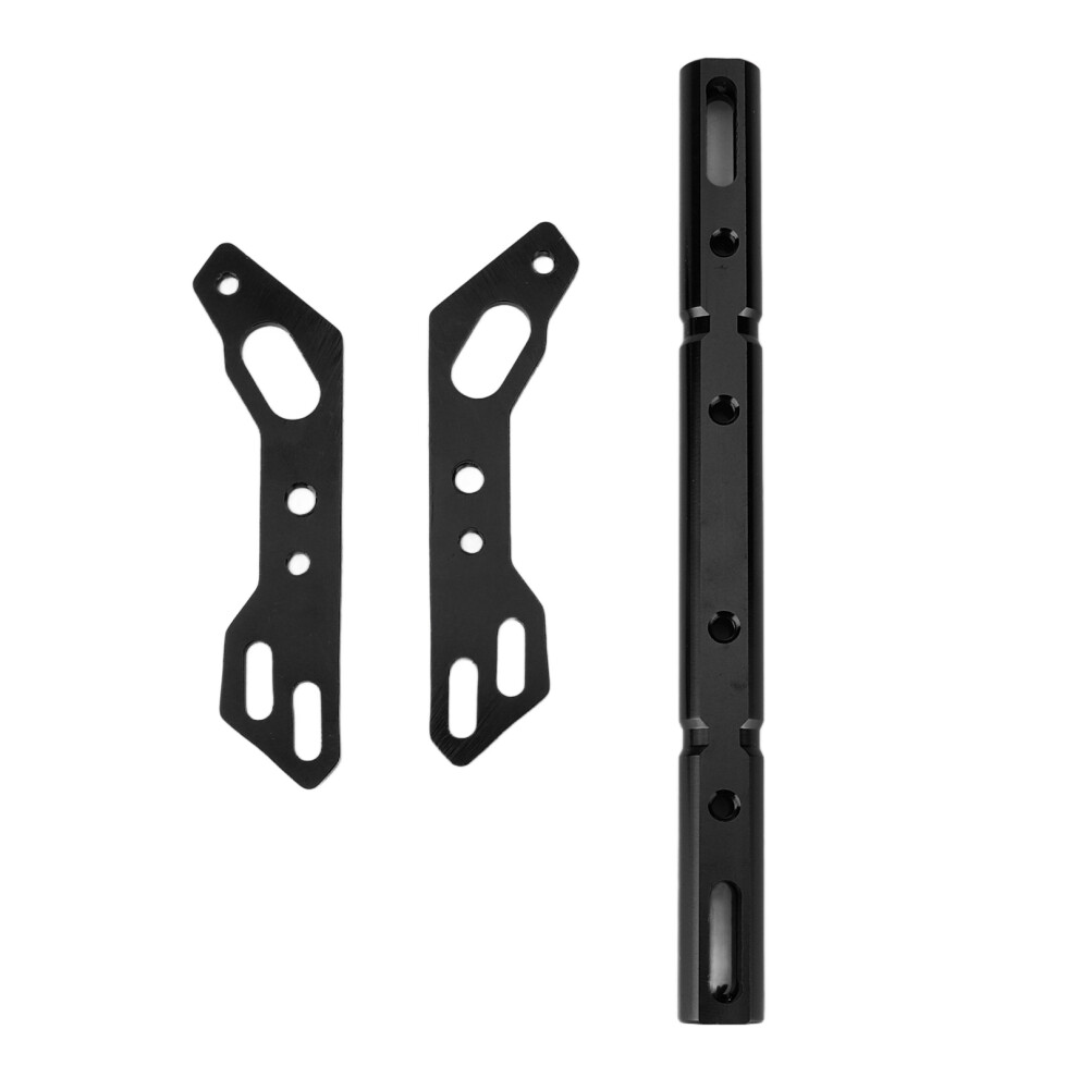 Motorcycle Handlebar Balancing Crossbar Adjustable Aluminium Alloy Universal For Mountain Bikesblack 4651322045161