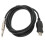 Cable de guitarra USB negro de 3 m, interfaz USB a 6,35 mm 15