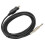 Cable de guitarra USB negro de 3 m, interfaz USB a 6,35 mm 16