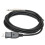 Cable de guitarra USB negro de 3 m, interfaz USB a 6,35 mm 2