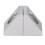 5 pièces d'équerres en aluminium 3204-0001-0003 1