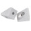 5 pezzi di staffe angolari anodizzate 3204-0001-0001 1