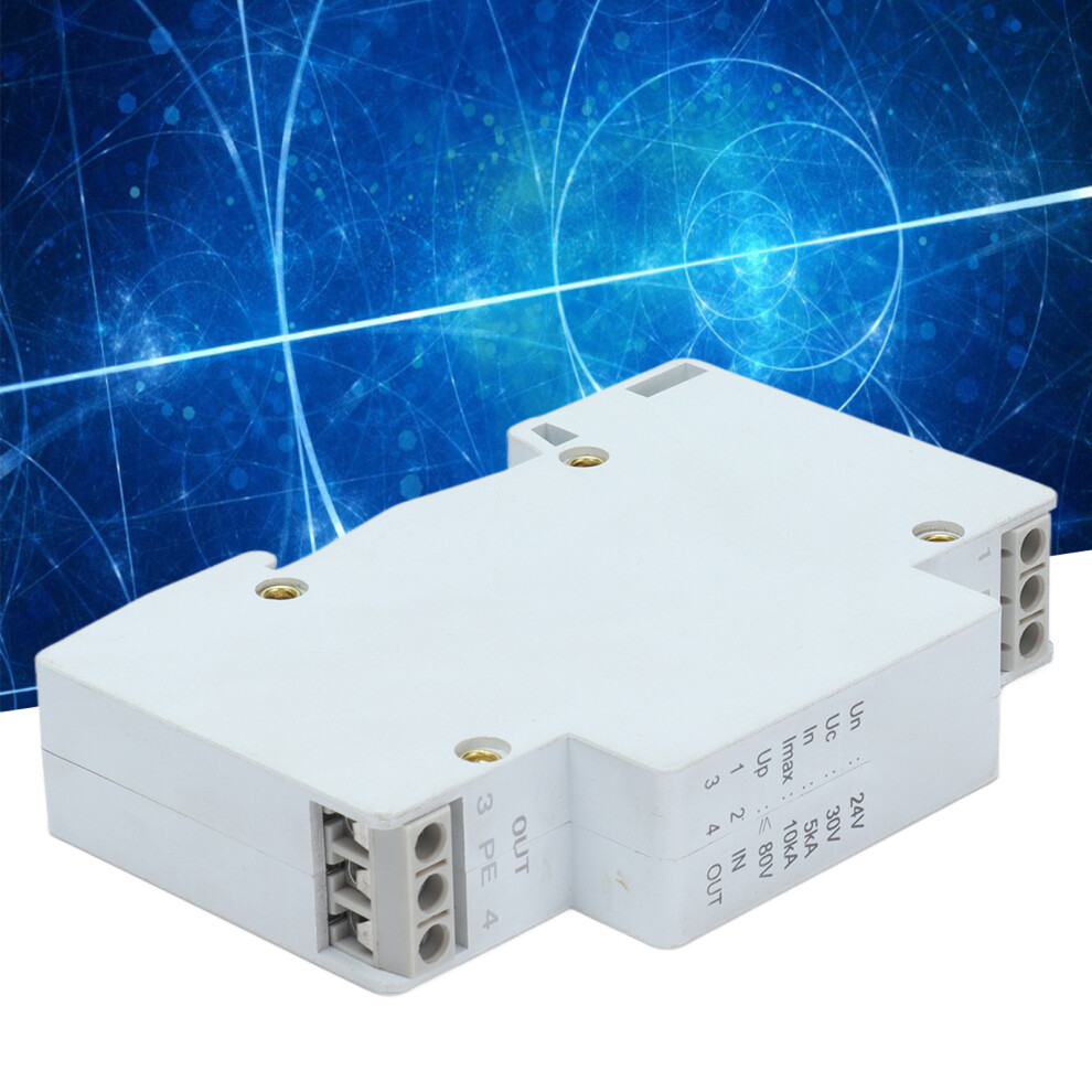 Surge Protective Device Voltage Protection Arrester Signal Lightning Protector 24V Dc 8141322048935