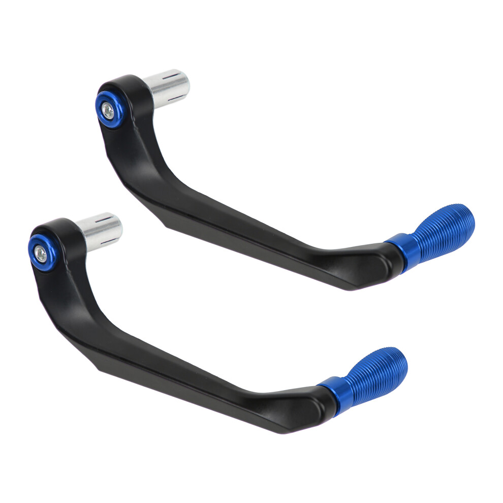 2Pcs Motorcycle Levers Guard Set Aluminium Alloy Brake Clutch Handlebar Protector For Mountain Bikesblue 9401322050369