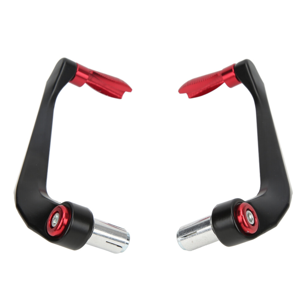 2Pcs Motorcycle Levers Guard Set Aluminium Alloy Brake Clutch Handlebar Protector For Mountain Bikesred 4371322050391
